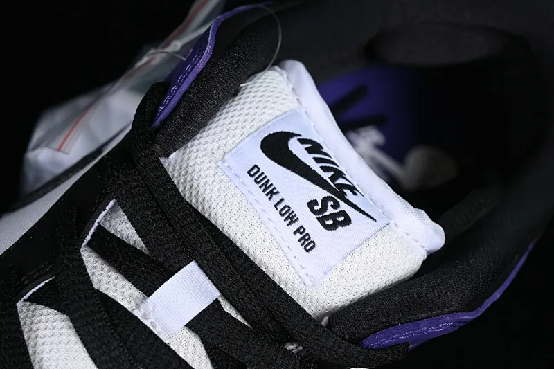 All categories Nk SB Dunk series Nk SB Dunk Low low-top sneakers Nk SB Dunk Low "Court Purple" black purple North Carolina blue low-top casual sports skateboard shoes BQ6817-500